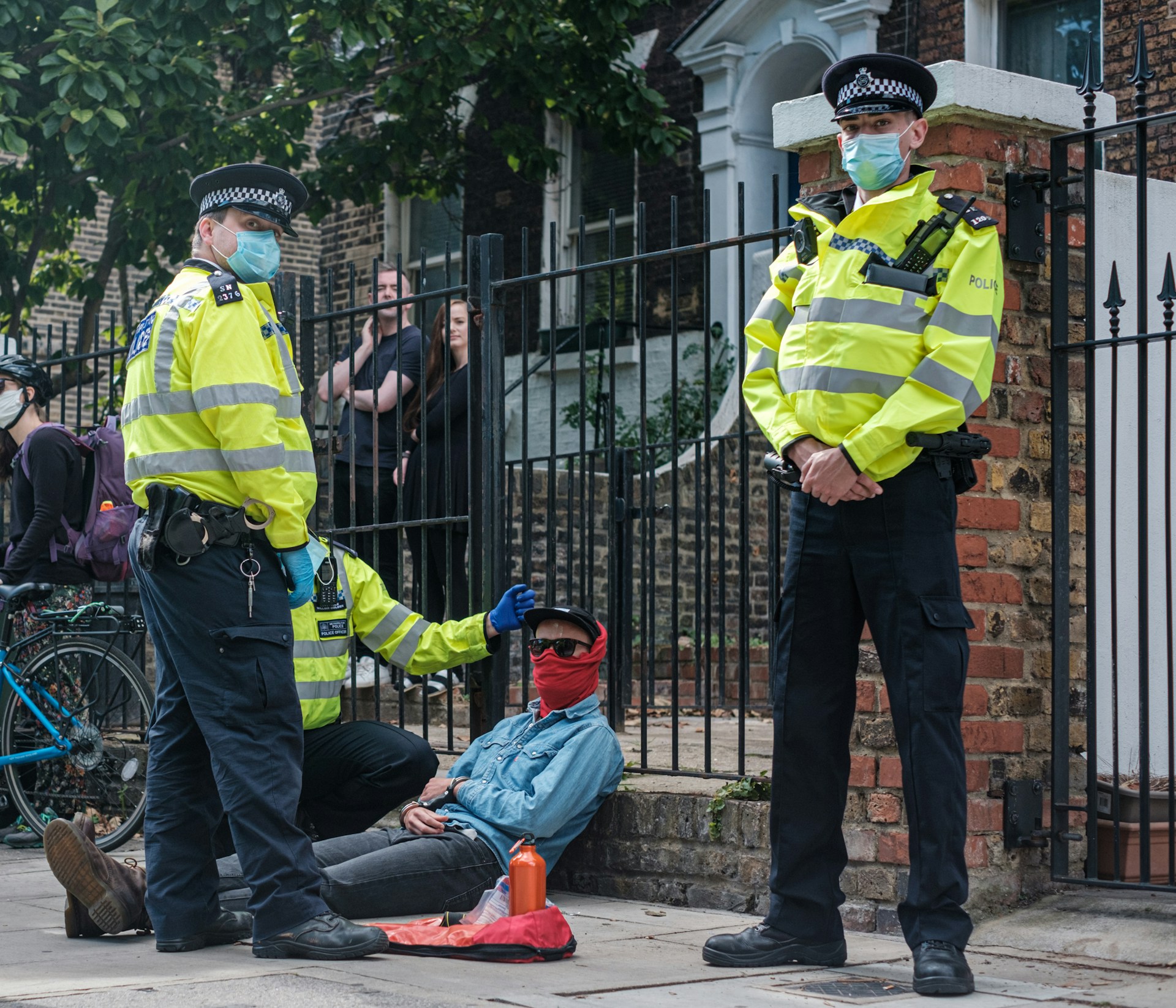 What is the role of the police in dealing with county lines?