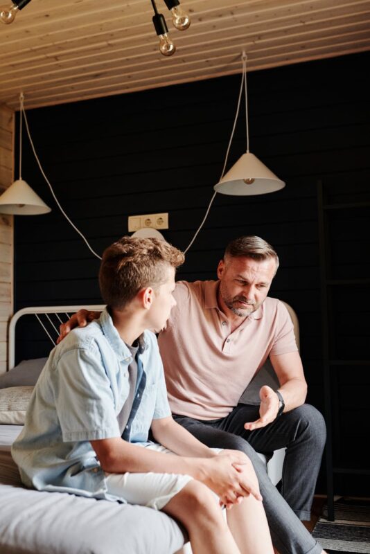 How can you talk to your parents about puberty?