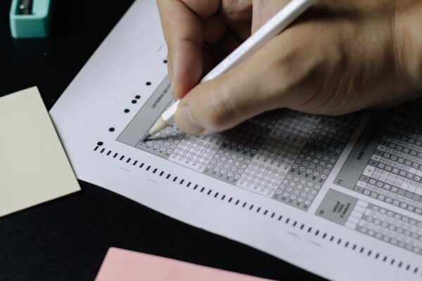 How do teachers decide what's on the exam?